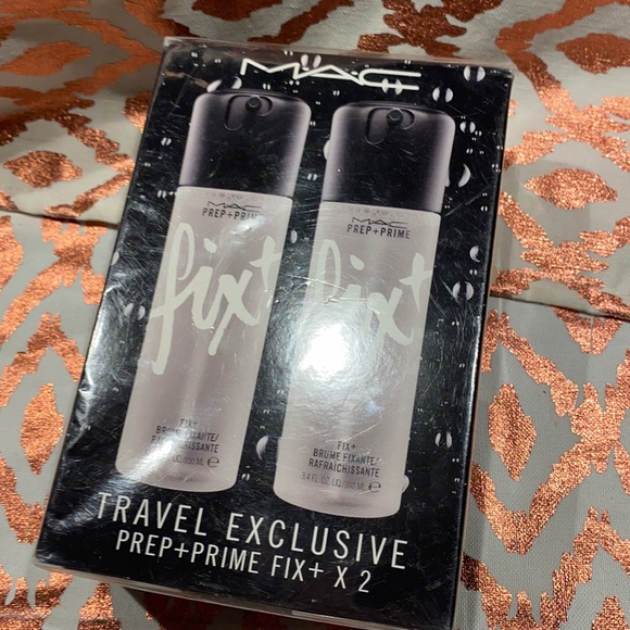 MAC Cosmetics Other - NIB MAC PREP+PRIME FIX+ SETTING SPRAY 3.4 OZ 100 ML TRAVEL EXCLUSIVE X 2 DUO SET
